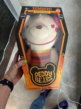 Zombozo Halloween Edition Plush - White & Pink